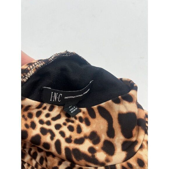 INC International Concepts Women's Animal-Print Mock-Neck Tank Top, XS - Picture 7 of 10